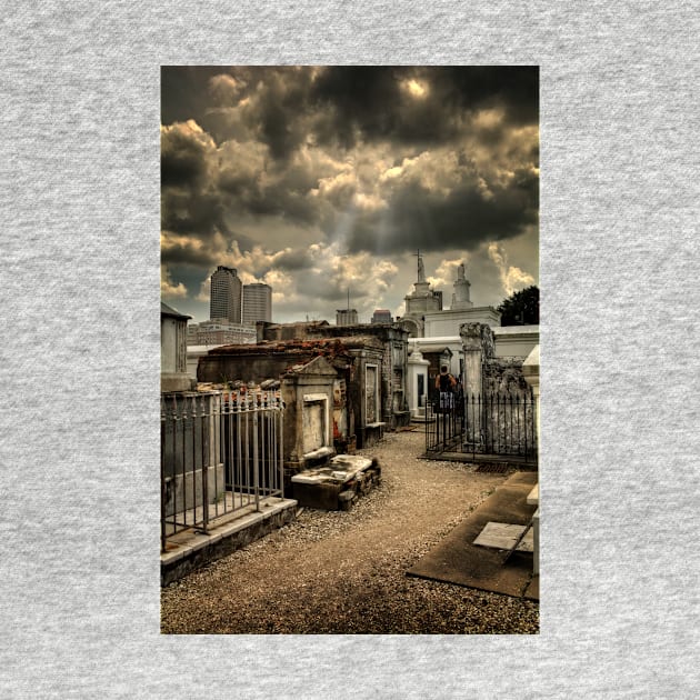 Cloudy Day at St. Louis Cemetery by MountainTravel